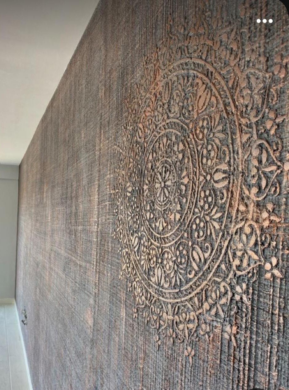 Texture wall painting